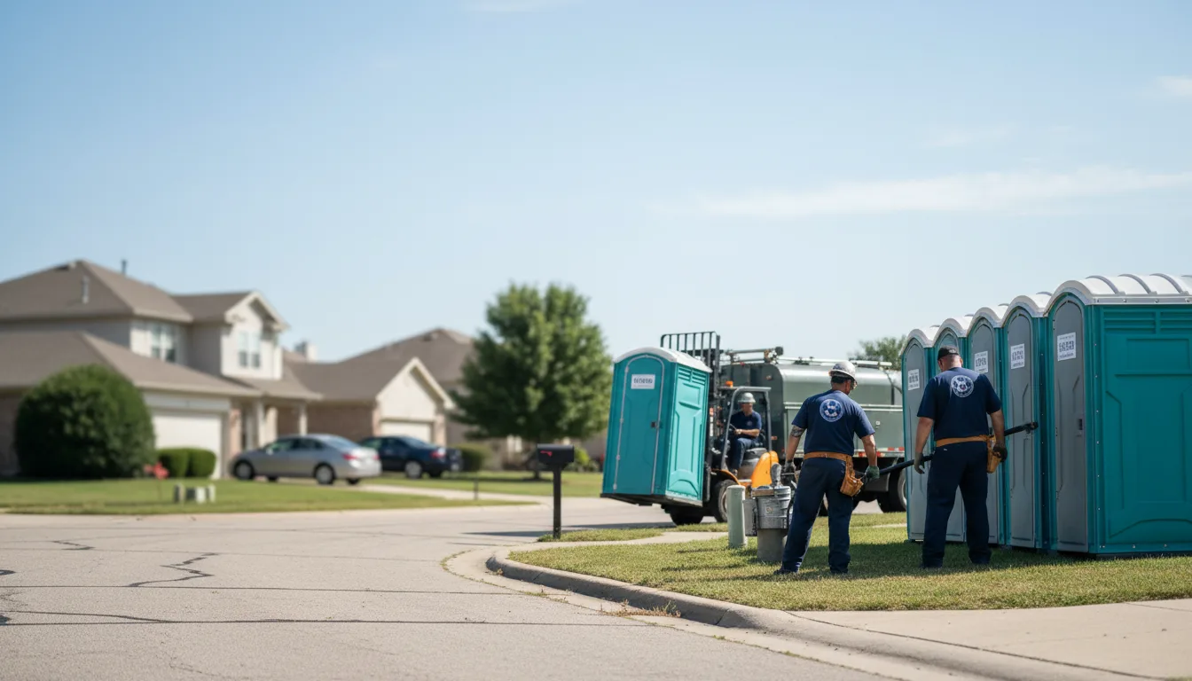Porta Potty Rental in Fairmont, OK near me